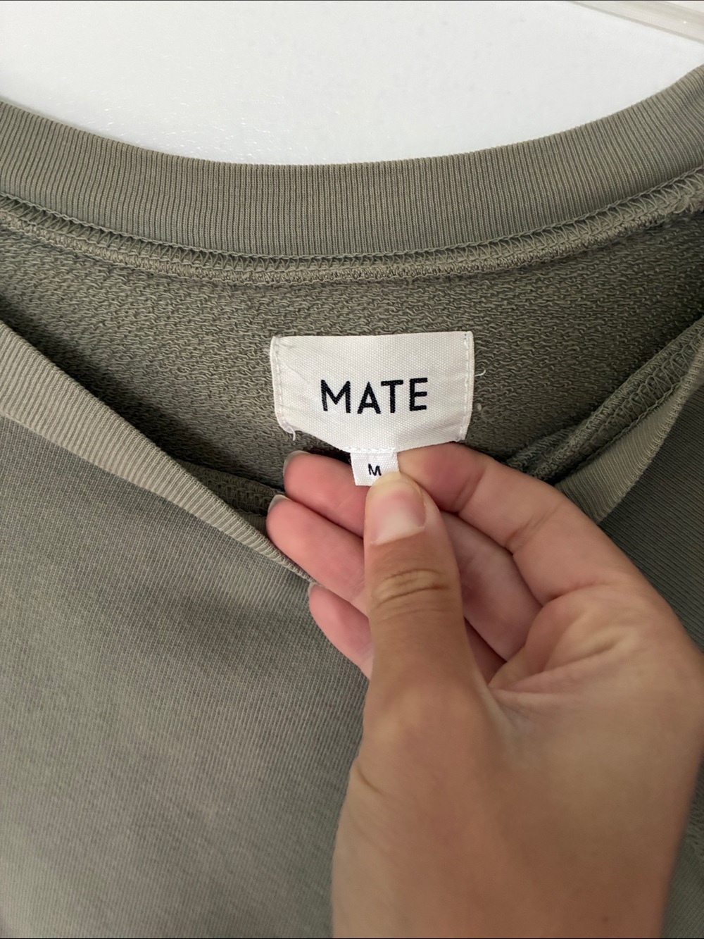 Mate Organic Cotton Pullover Crewneck Sweatshirt - Picture 3 of 10
